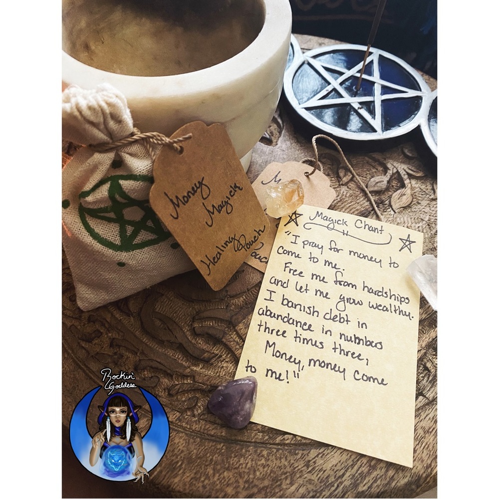 “Money Magick” Magickal Pouch